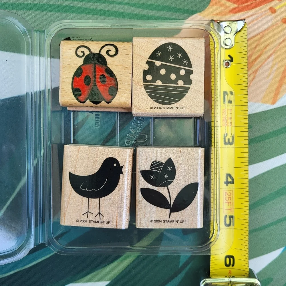 Wood block stamps